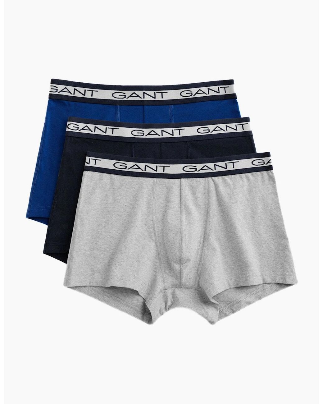 Gant Blue 3 Pack Trunk for men