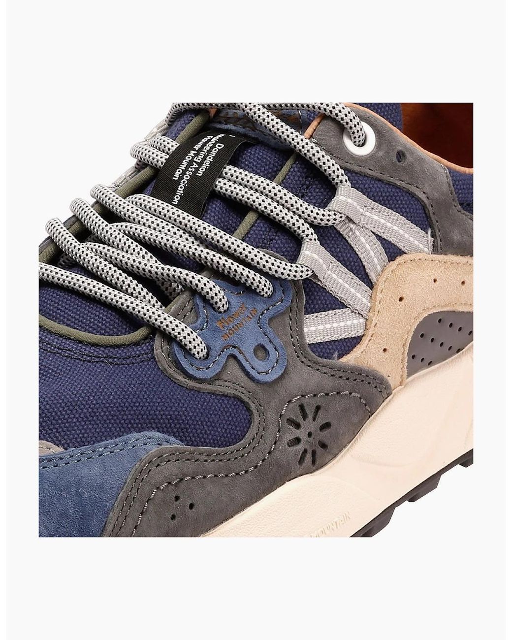 Flower Mountain Blue Yamano 3 Trainers for men