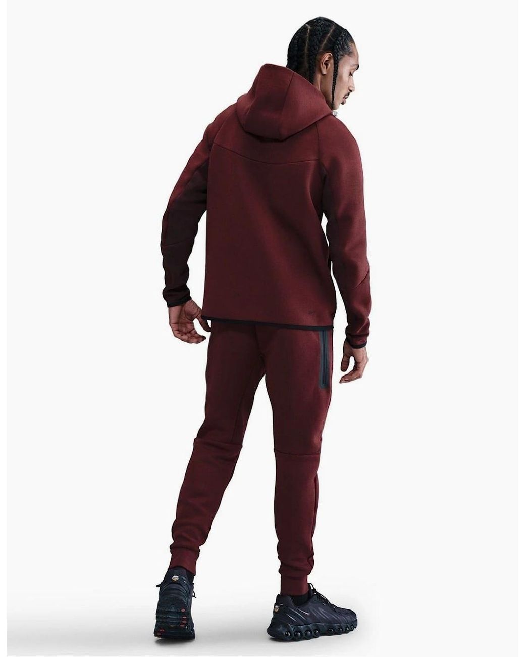 Nike Multicolor Tech Fleece Solid Patterned Joggers for men