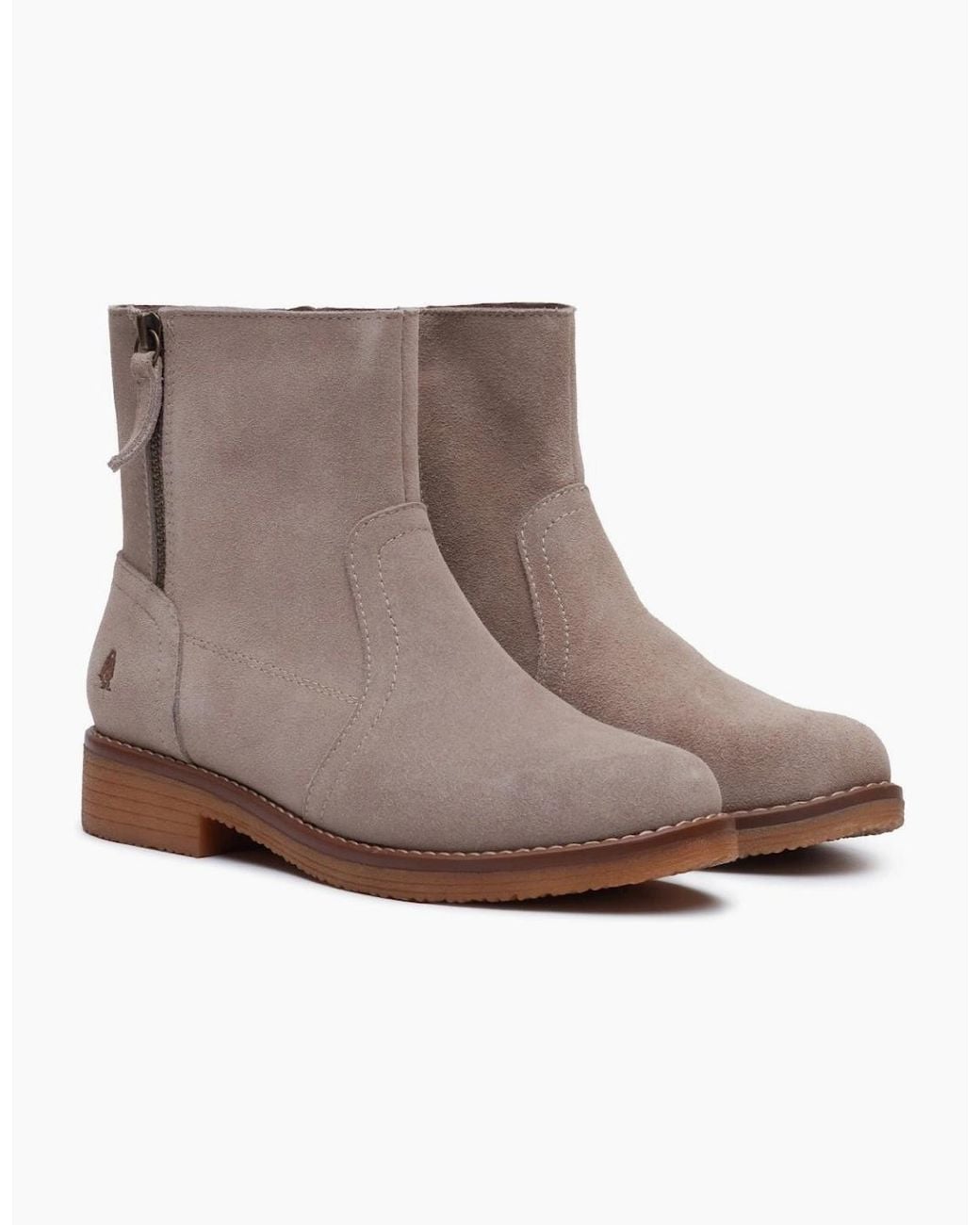 Hush Puppies Brown Marien Ankle Boots