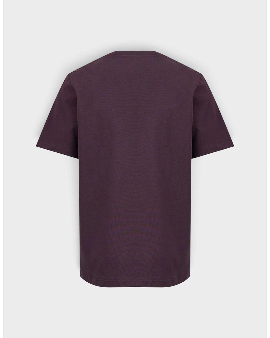 Casablanca Purple Dragonfly Floral Print T-Shirt Dark
