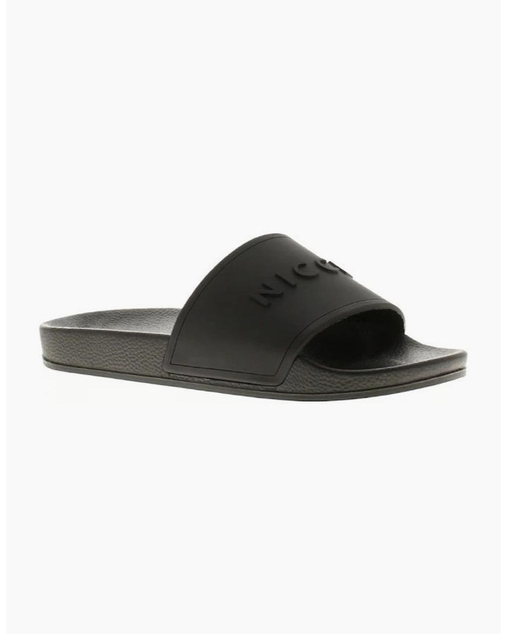 Nicce London Black Ziggy Sliders