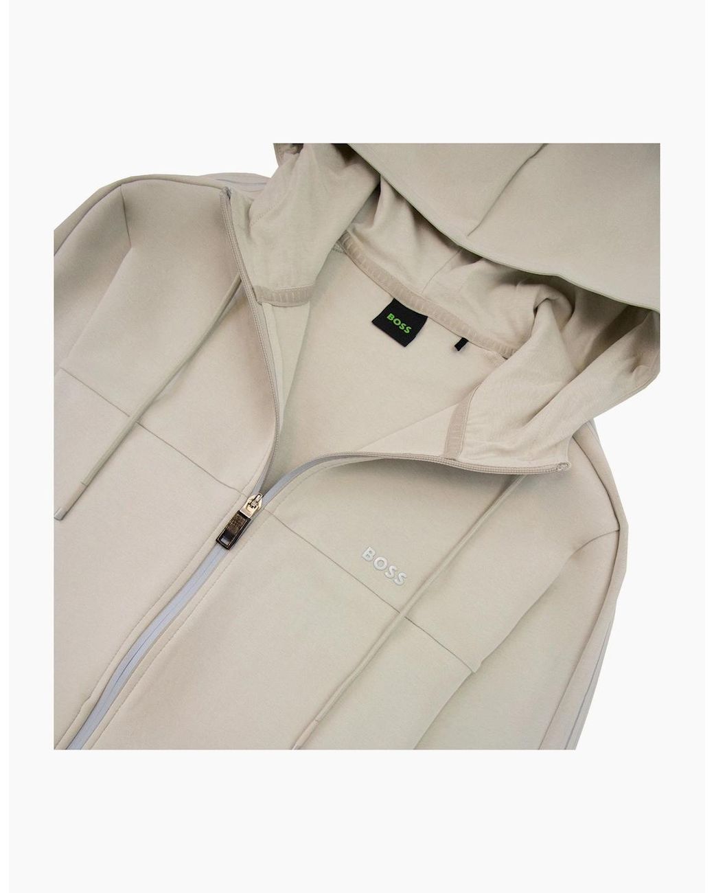 Boss White Saggy 1 Hoody Side Stripes 271 for men