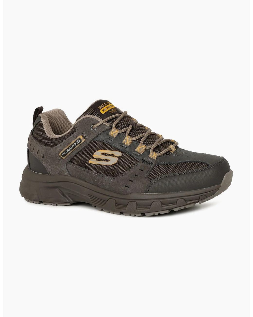 Skechers Brown Oak Canyon Wpf Trainers for men