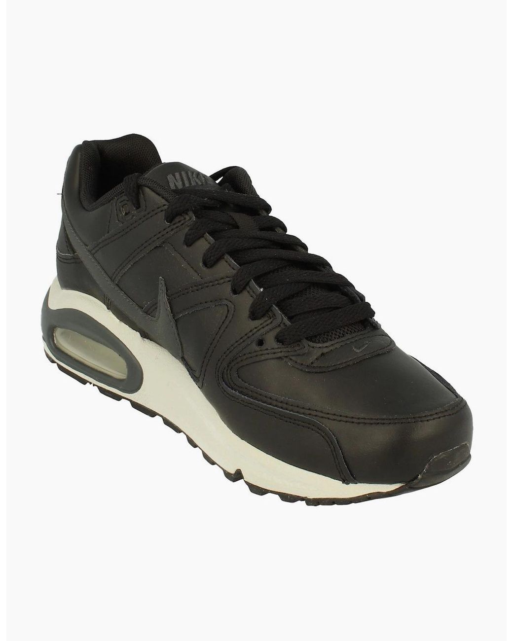Nike Air Max Black Nike Air Max Command Leather 749760 001 for men