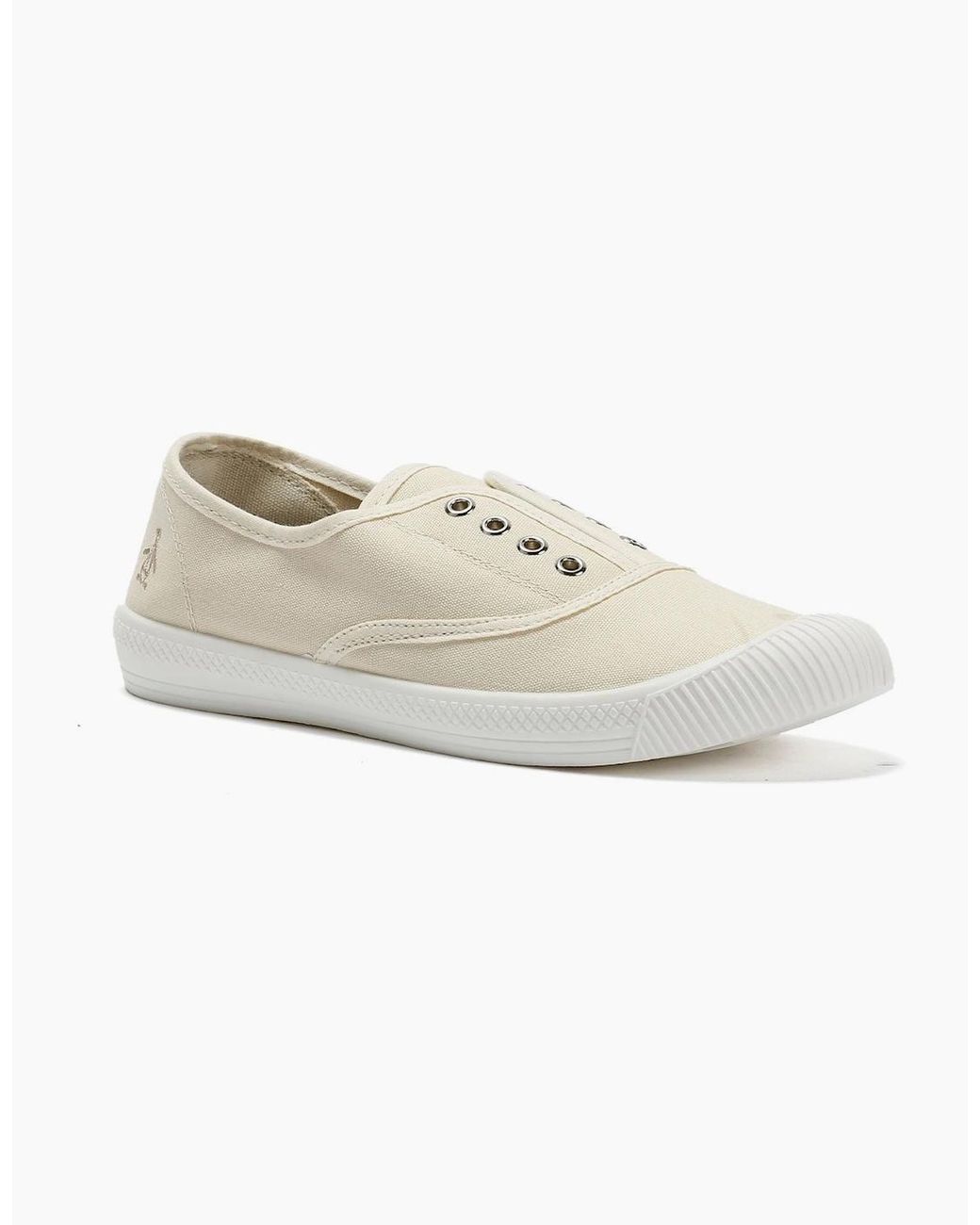Original Penguin White Penguin Anita Canvas Off Pumps