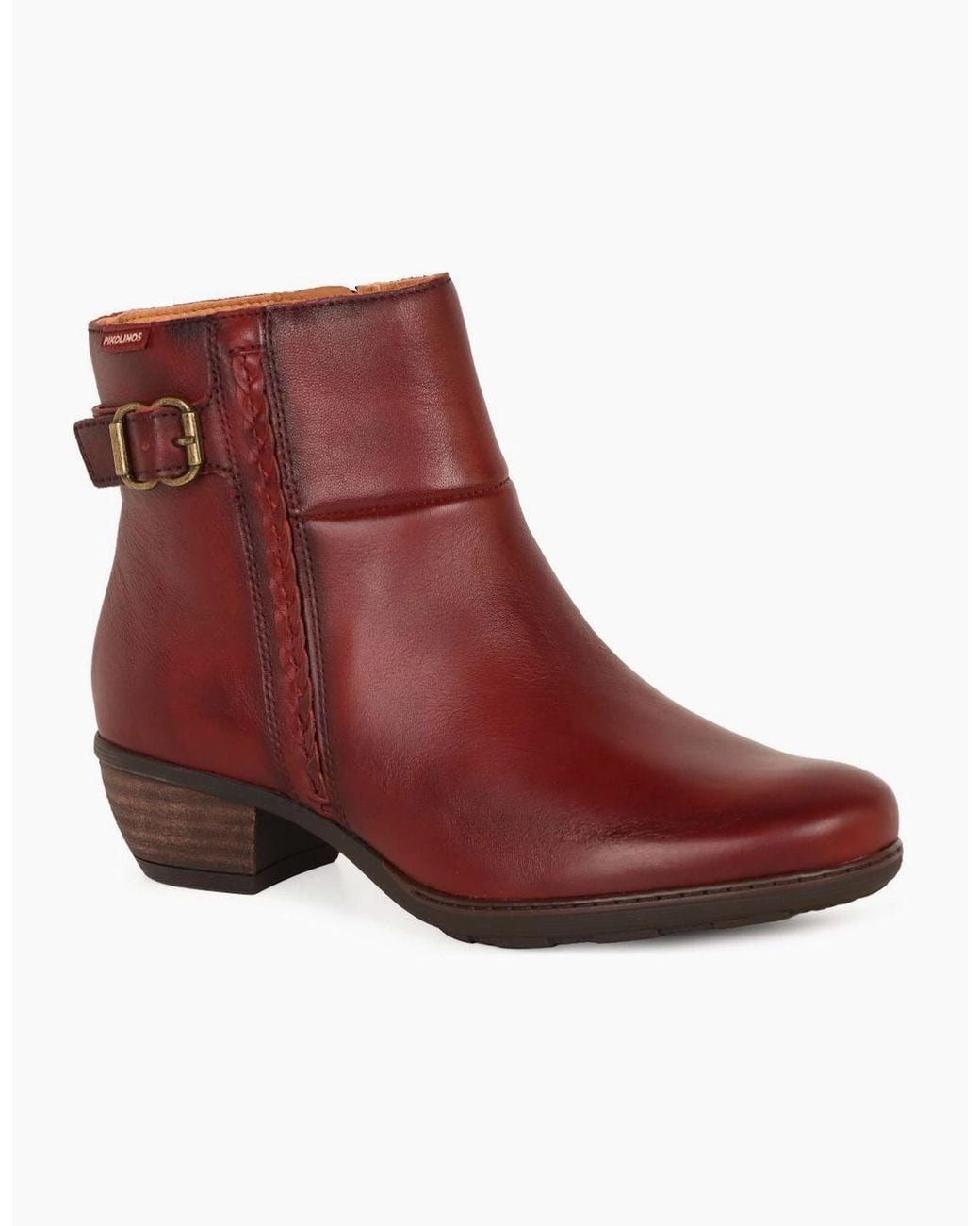 Pikolinos Red Utiel Ankle Boots