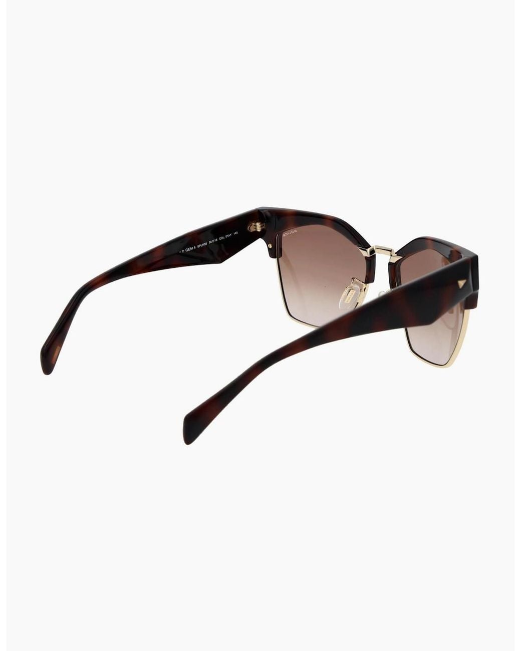 Police Brown Sunglasses Spln59 01Ay 56