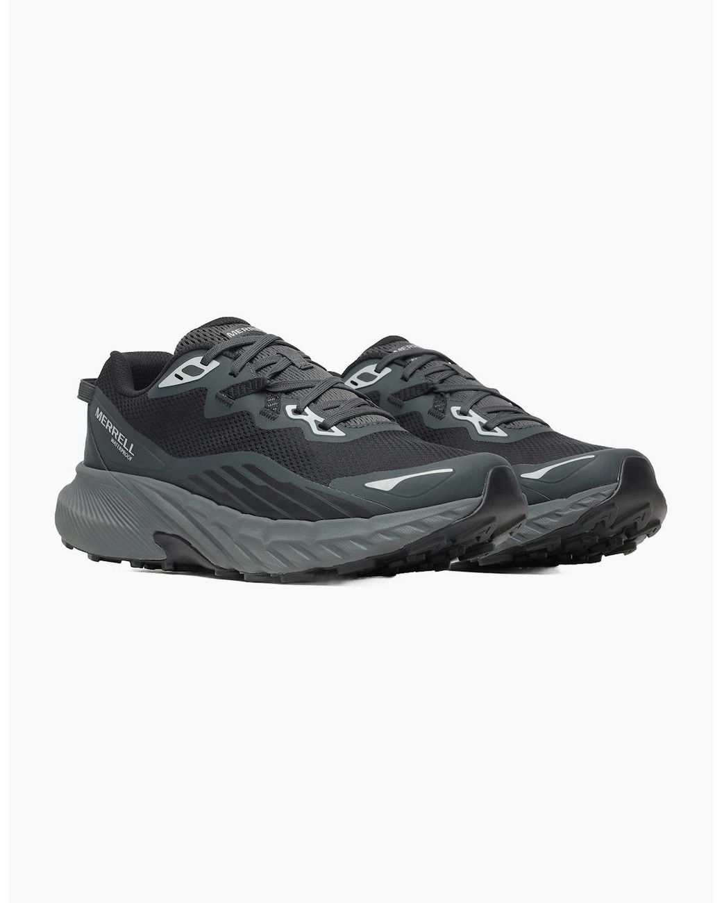 Merrell Black Agility Trail Waterproof Shoes for men