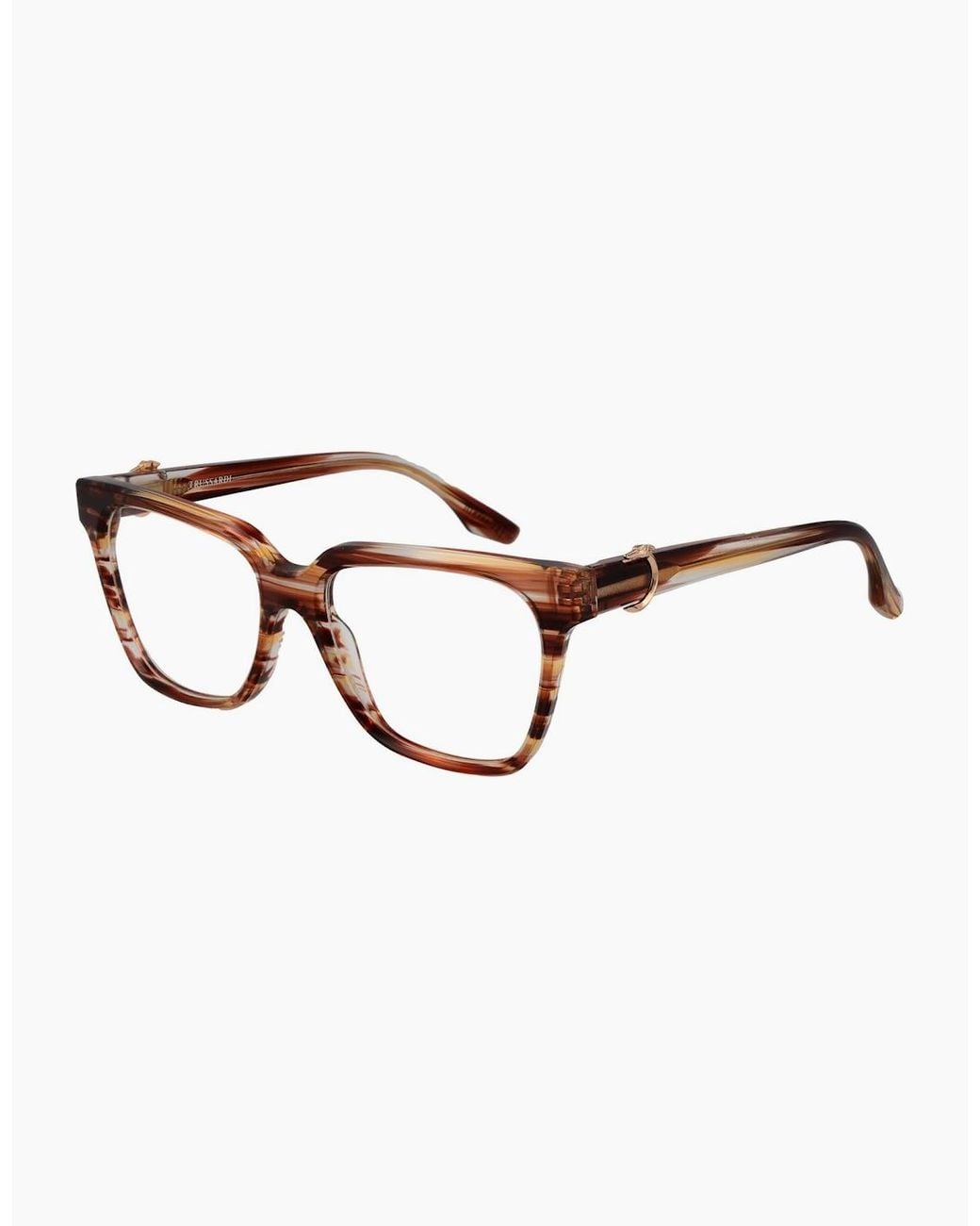 Trussardi Brown Optical Frame Tsw6029 E03 52