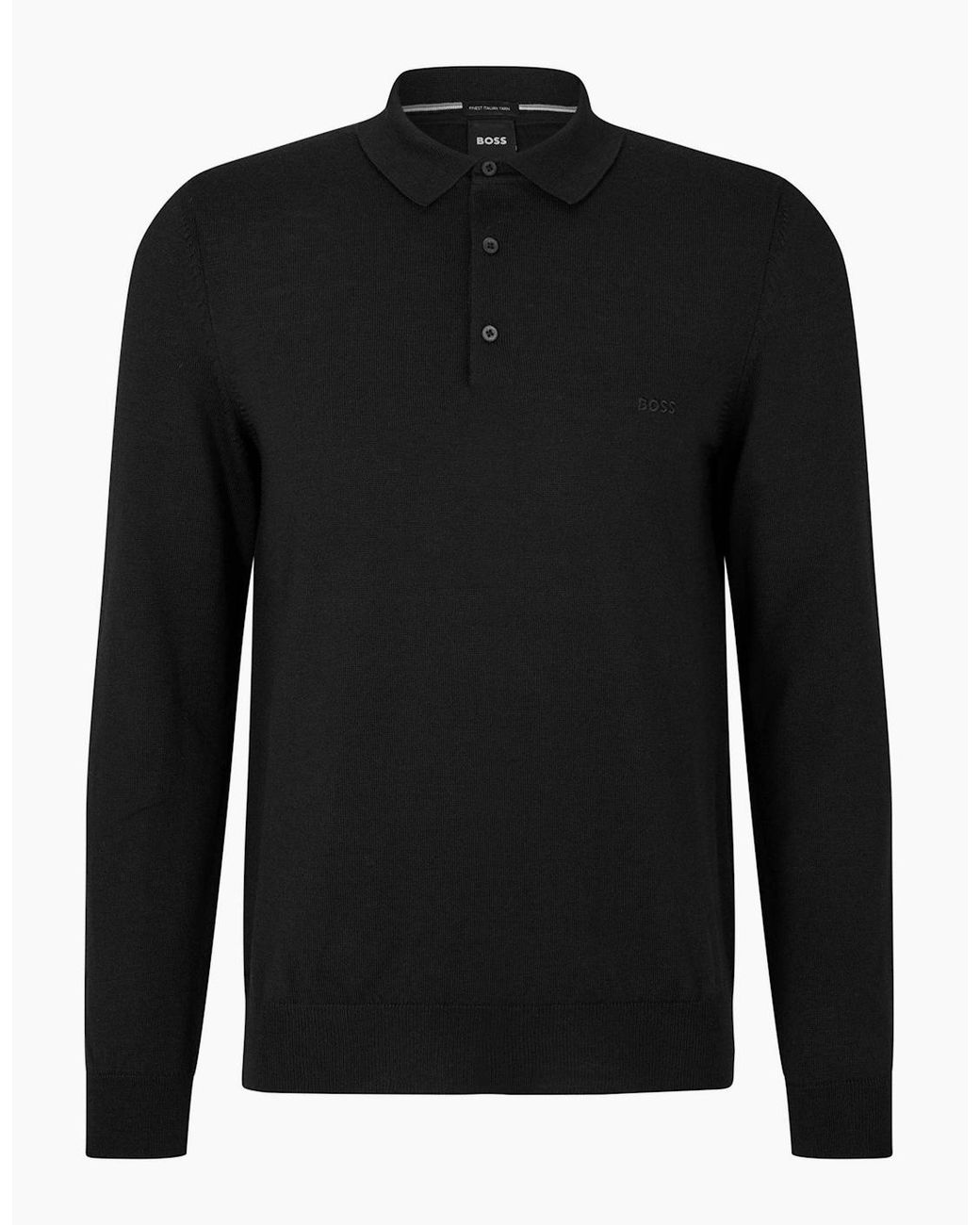 Boss Black Boss Bono-L Long Sleeved Polo Shirt for men