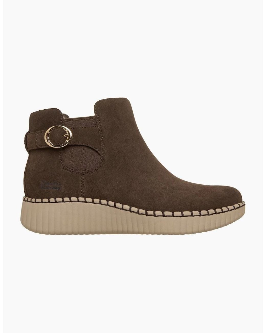 Skechers Brown Wilshire Blvd Darling Moment Ankle Boots