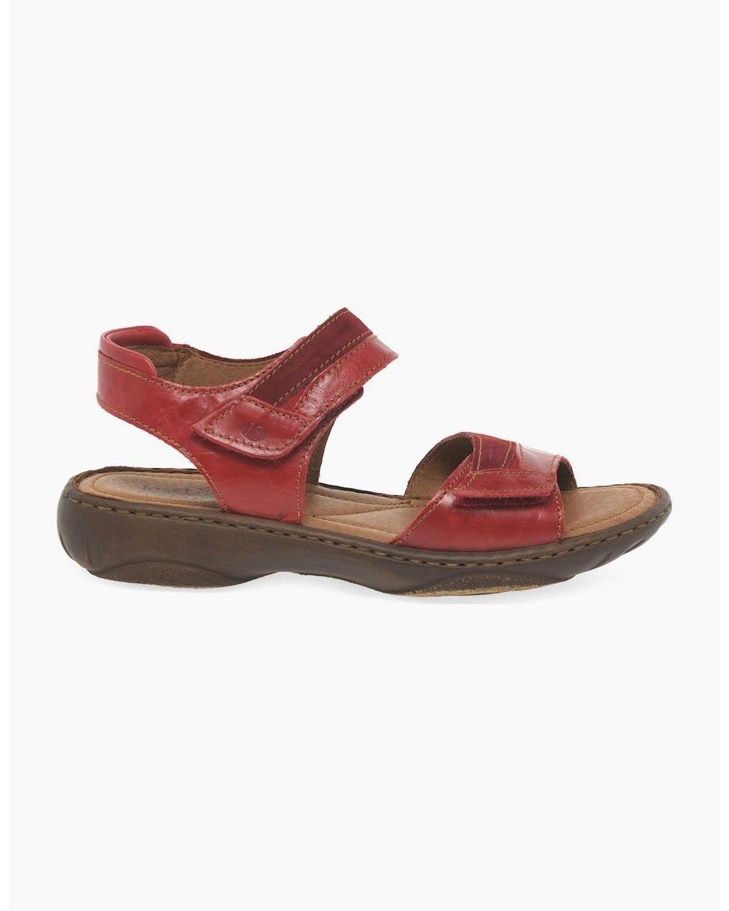 Josef Seibel Pink Debra 19 Leather Sandals