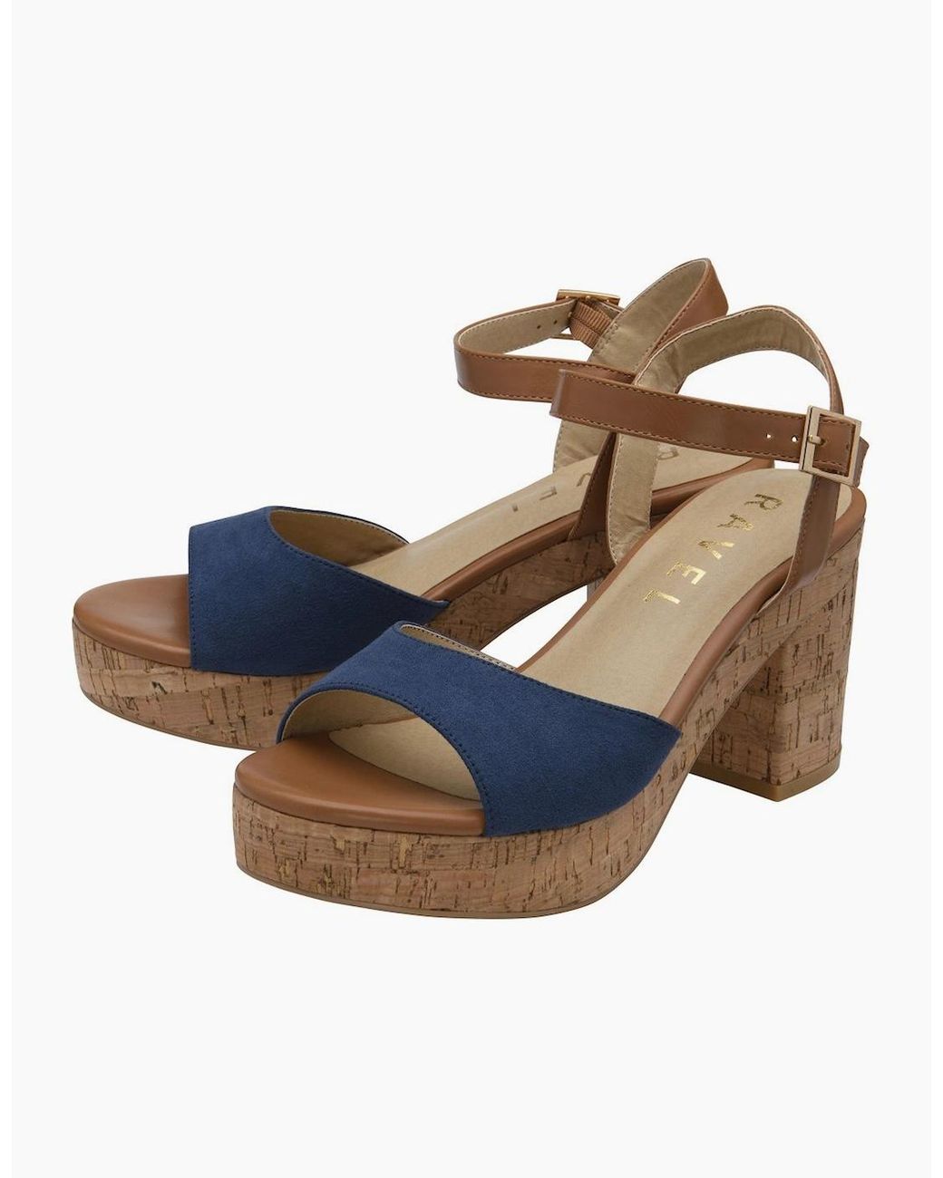 Ravel Metallic Hauxley Heeled Sandals