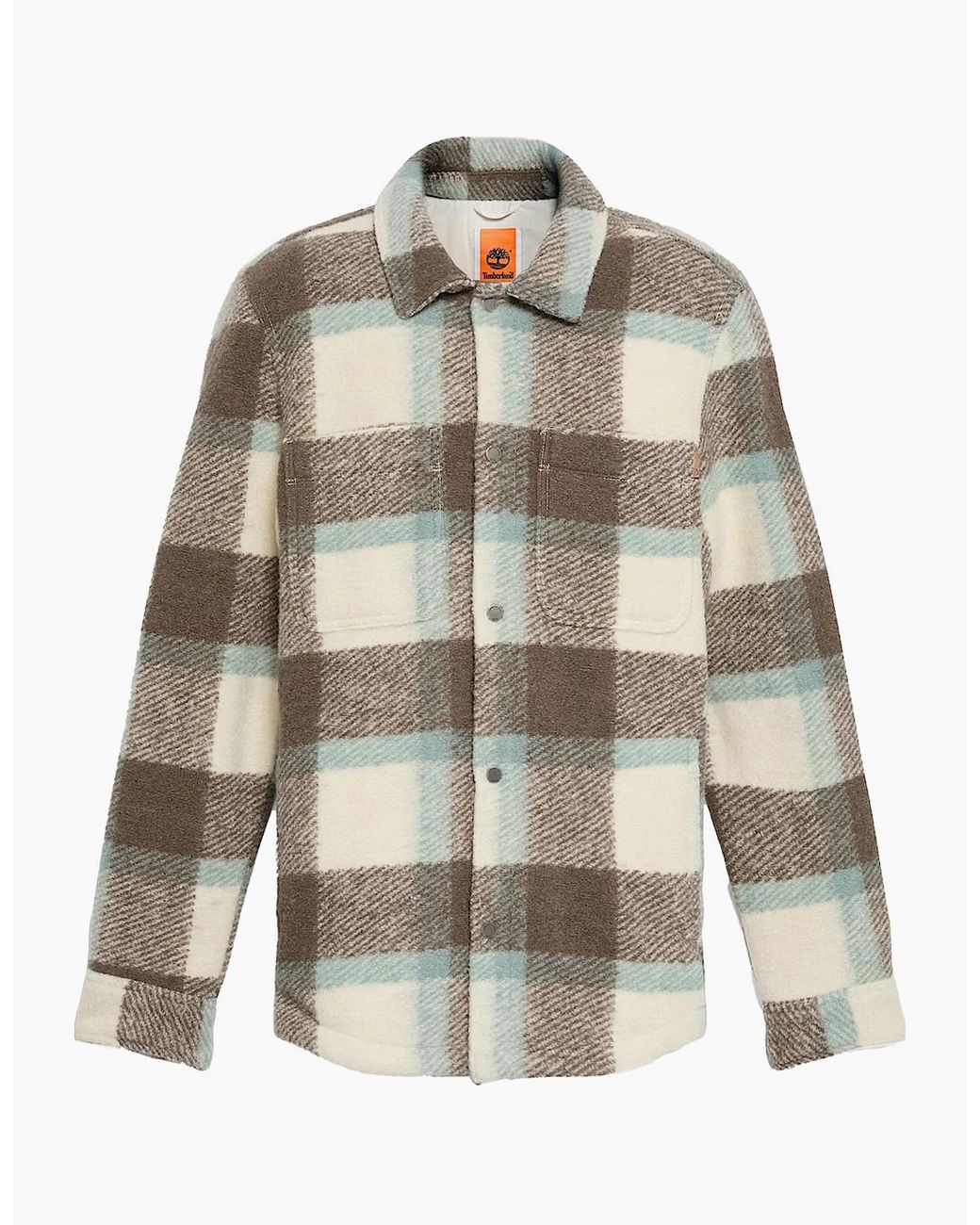 Timberland White Life Tbt Wool Overshirt for men