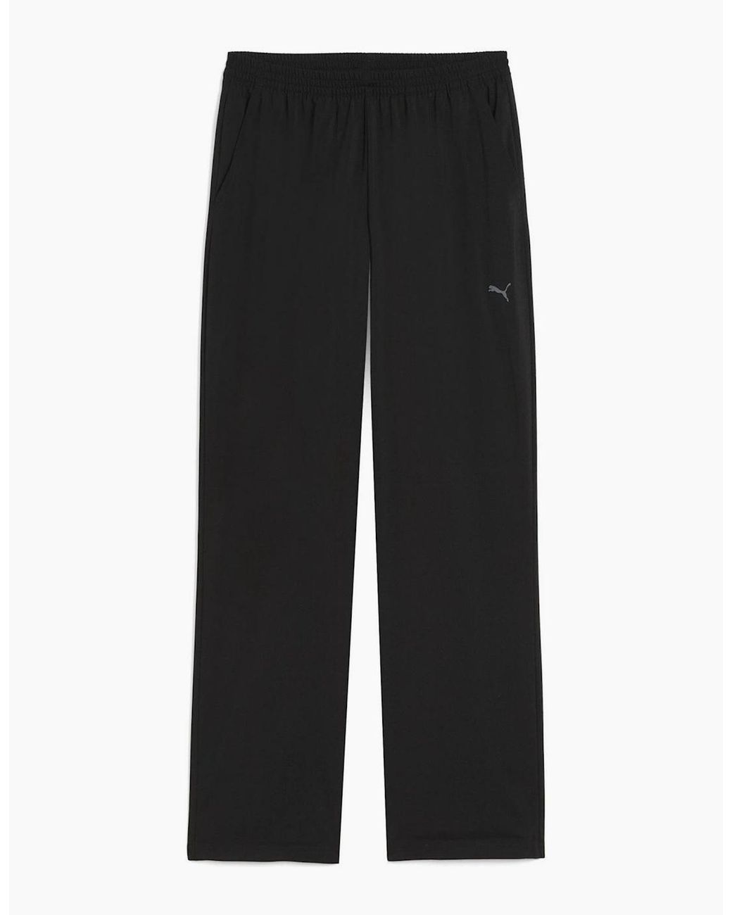 PUMA Black Fashion High Waisted Knitted Trousers