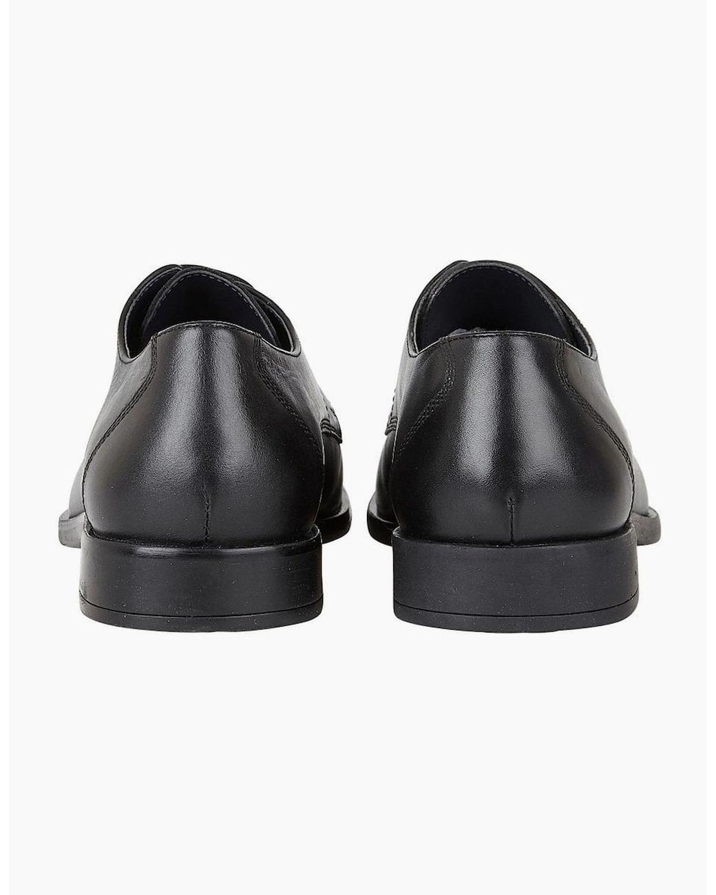 Lotus Black Howard Derby Shoes for men