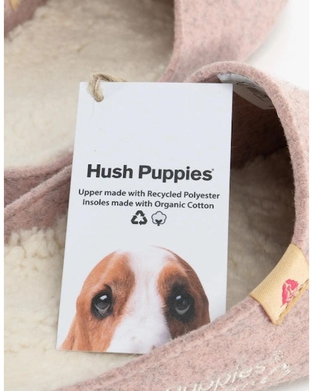 Hush Puppies Pink The Good Slipper Slippers