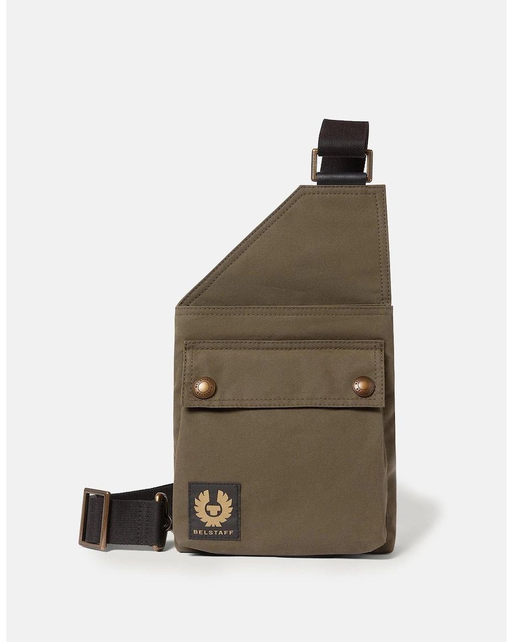 Belstaff Green Trailmaster Crossbody Bag for men