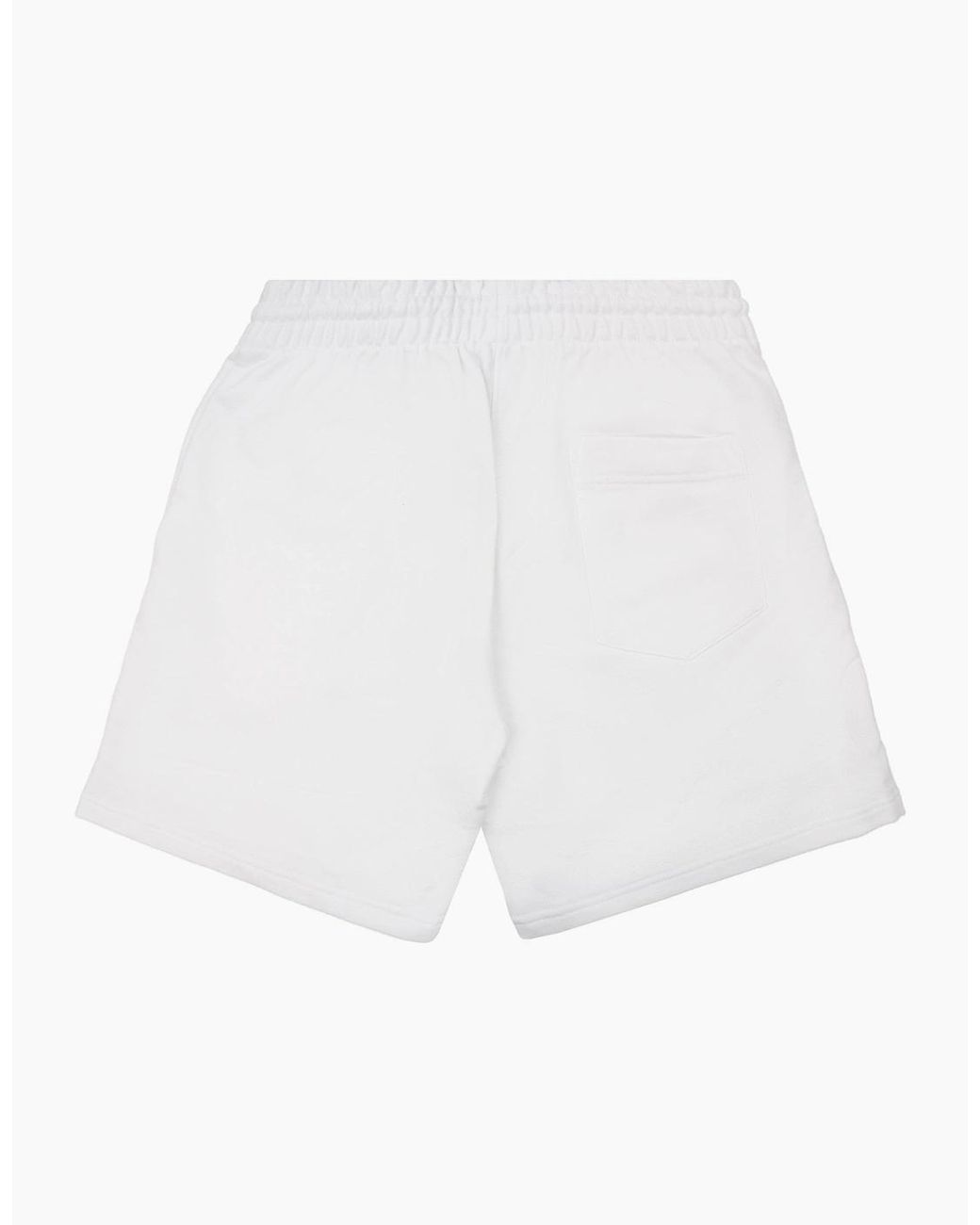 Casablanca White Tennis Club Icon Sweat Shorts for men