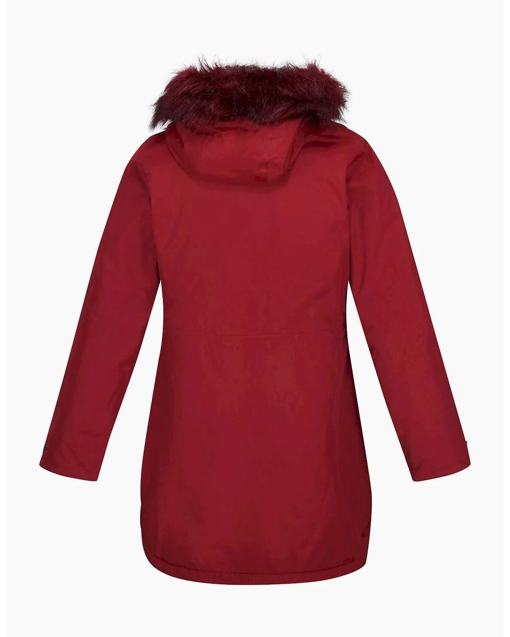 Regatta Red Ladies Sabinka Faux Fur Trim Parka