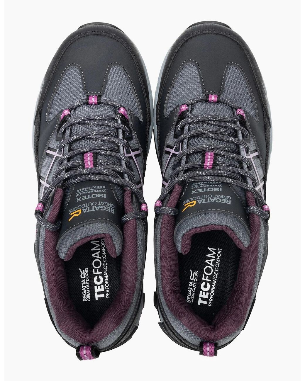 Regatta Black Ladies Samaris Iii Low Walking Shoes