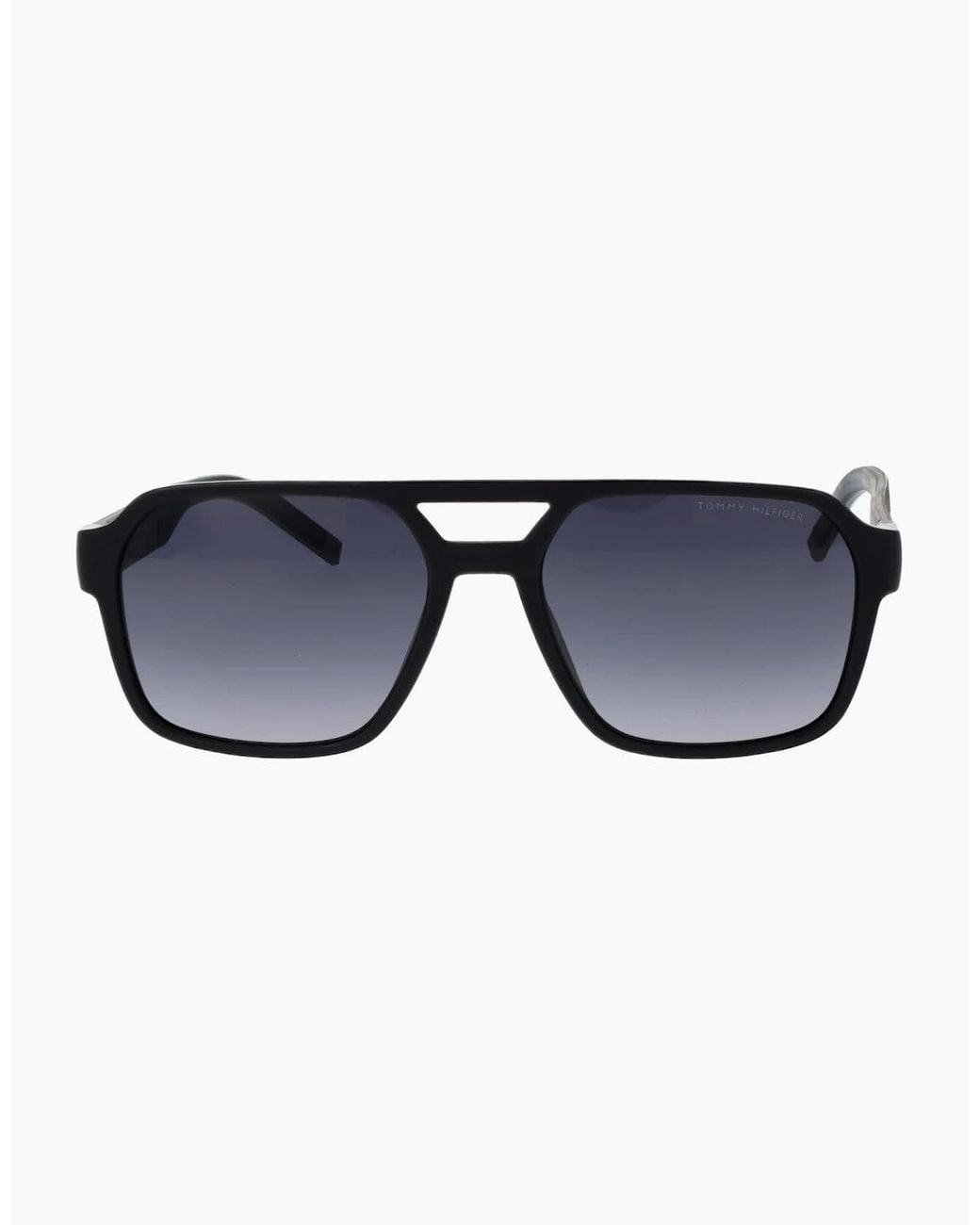 Tommy Hilfiger Black Sunglasses Th 2376/S Xw09O 57 for men