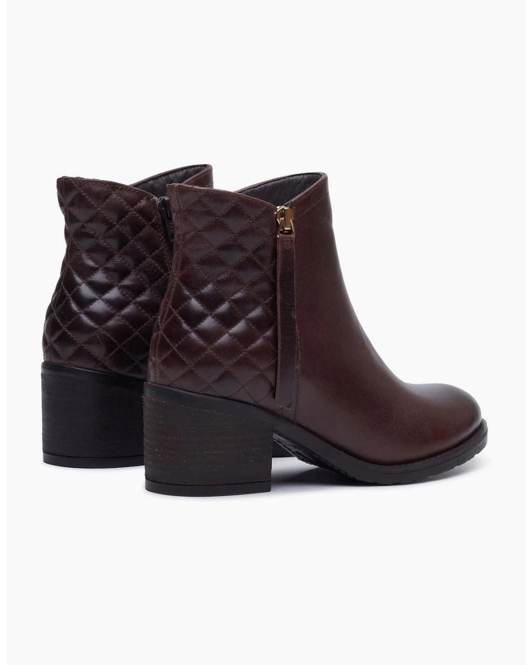 Hush Puppies Purple Halia Ankle Boots
