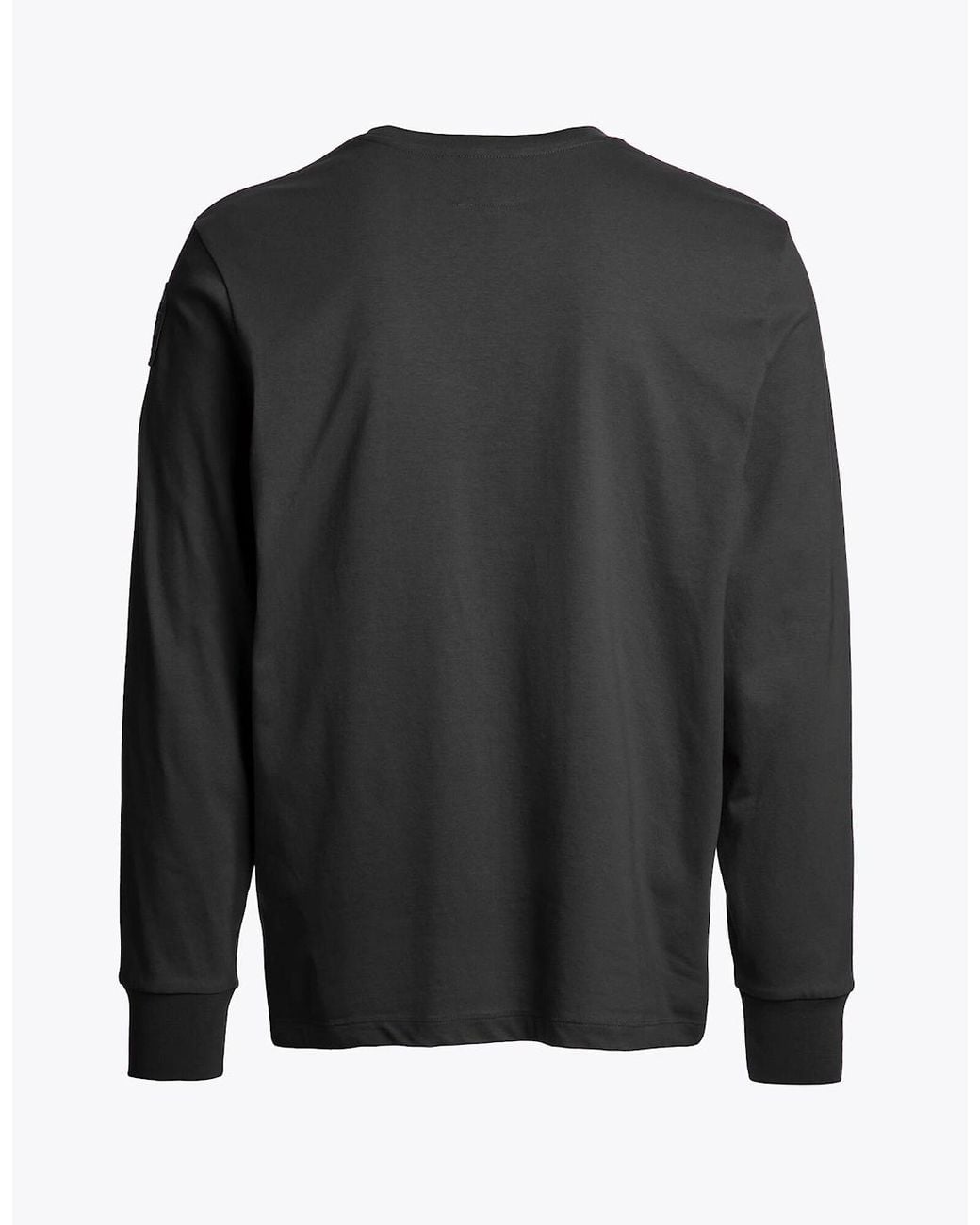 Parajumpers Black Kip 2.0 Long Sleeve T-Shirt for men