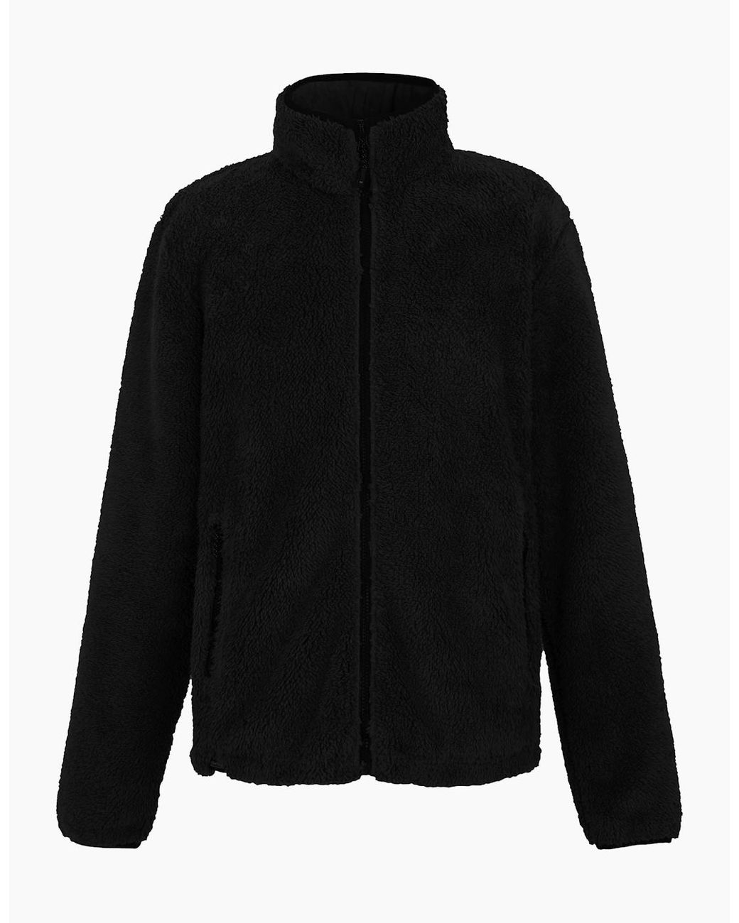 Regatta Black Midoor Fluffy Fleece Jacket for men
