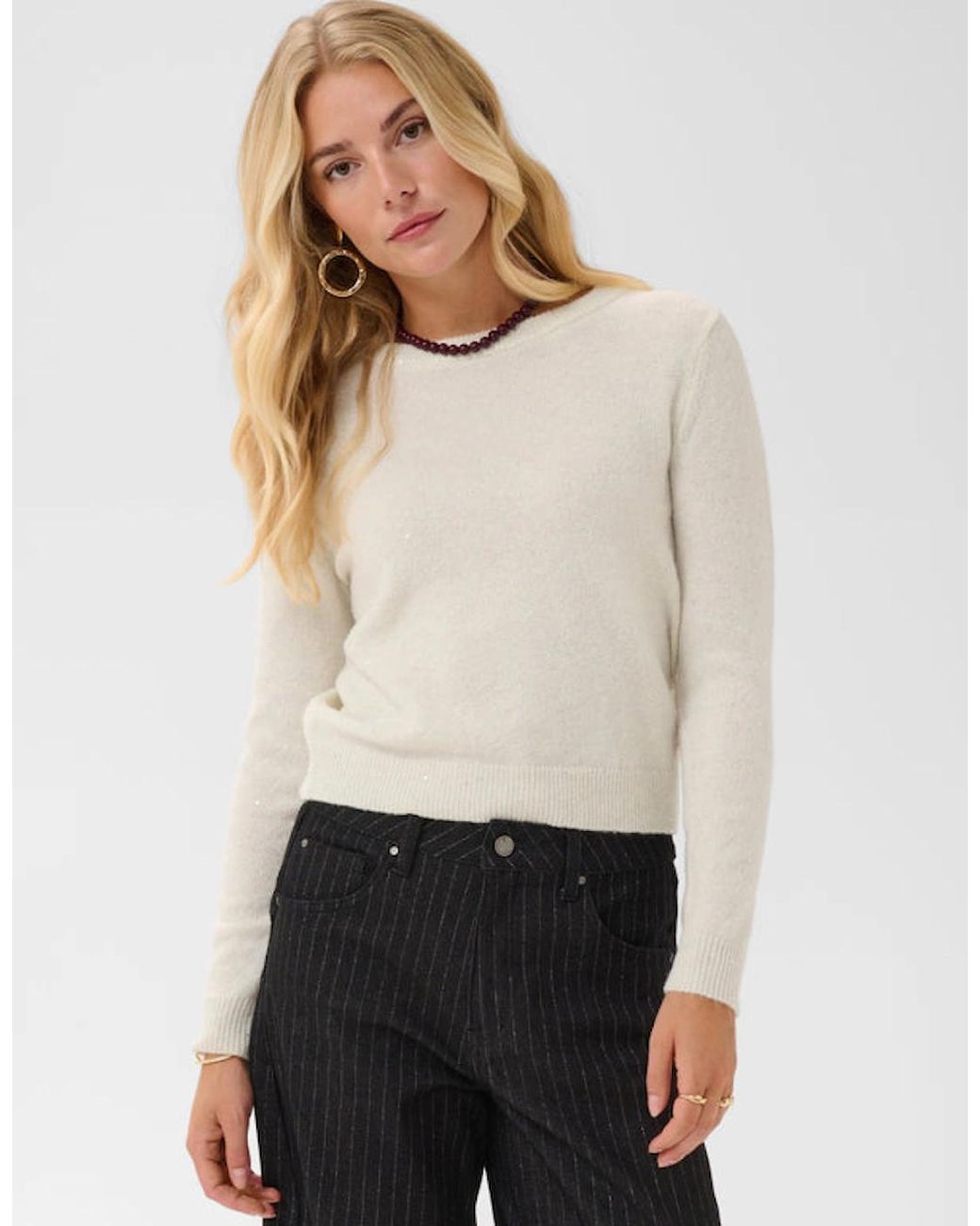 Cream Natural Jolli Knit