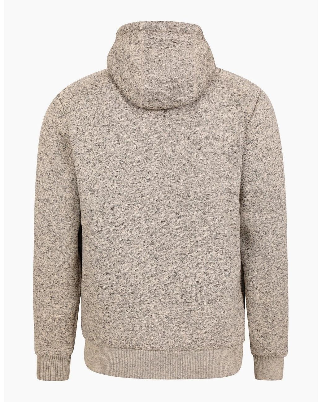 Mountain Warehouse Brown Nevis Ii Faux Fur Hoodie for men