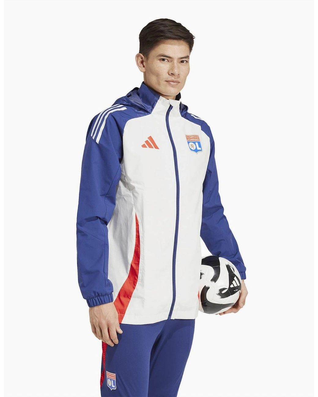 Adidas Blue Aw Jkt Anorak for men