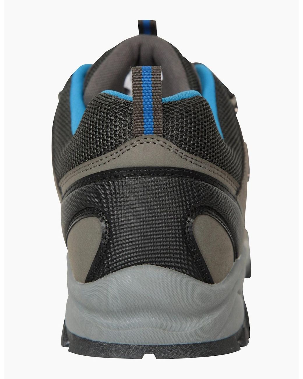Mountain Warehouse Black Path Waterproof Walking Shoes for men