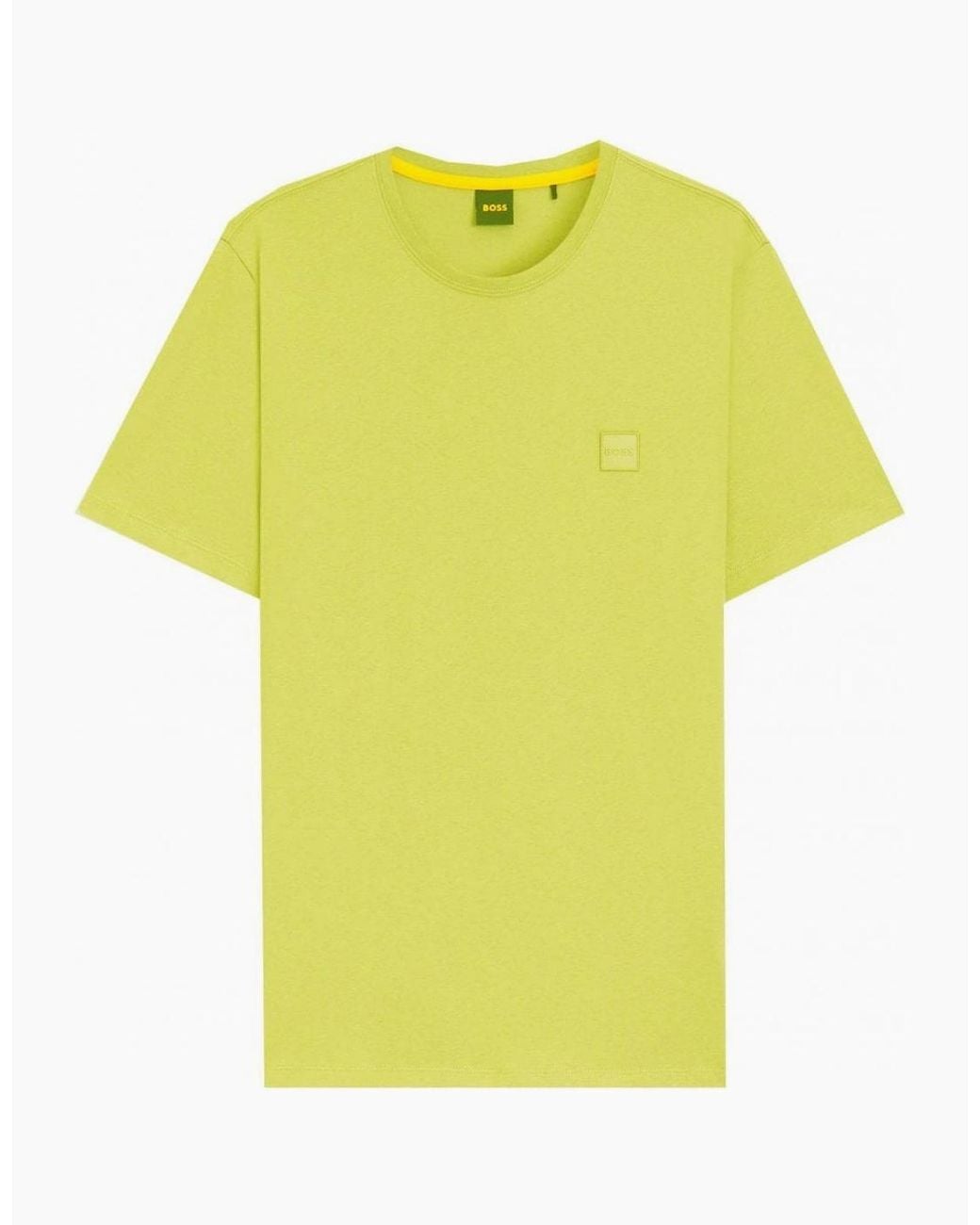 Boss Yellow Lime Tales T-Shirt for men