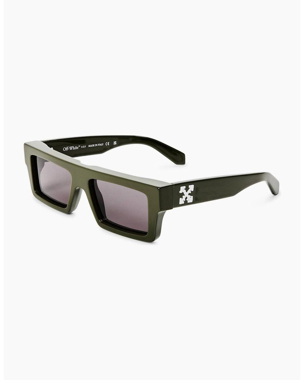 Off-White c/o Virgil Abloh Green Off Ruby Sunglasses for men