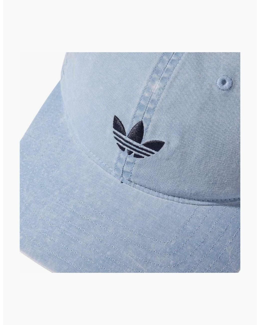 Adidas Originals Blue Baseball Cap Washed for men