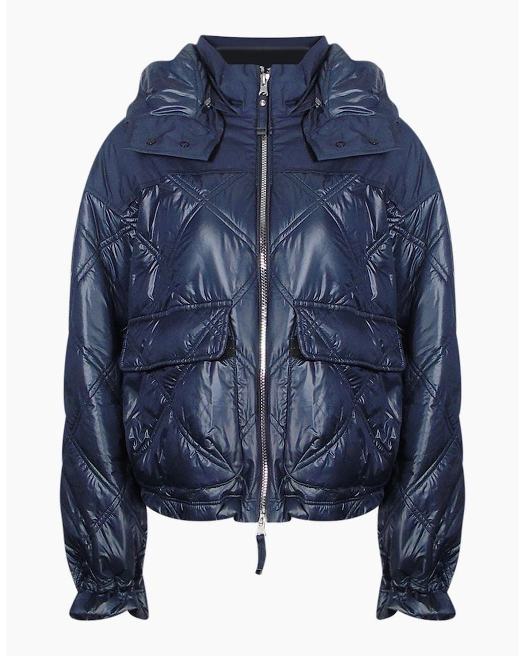 Parajumpers Blue Madina Pencil Dark Padded Jacket