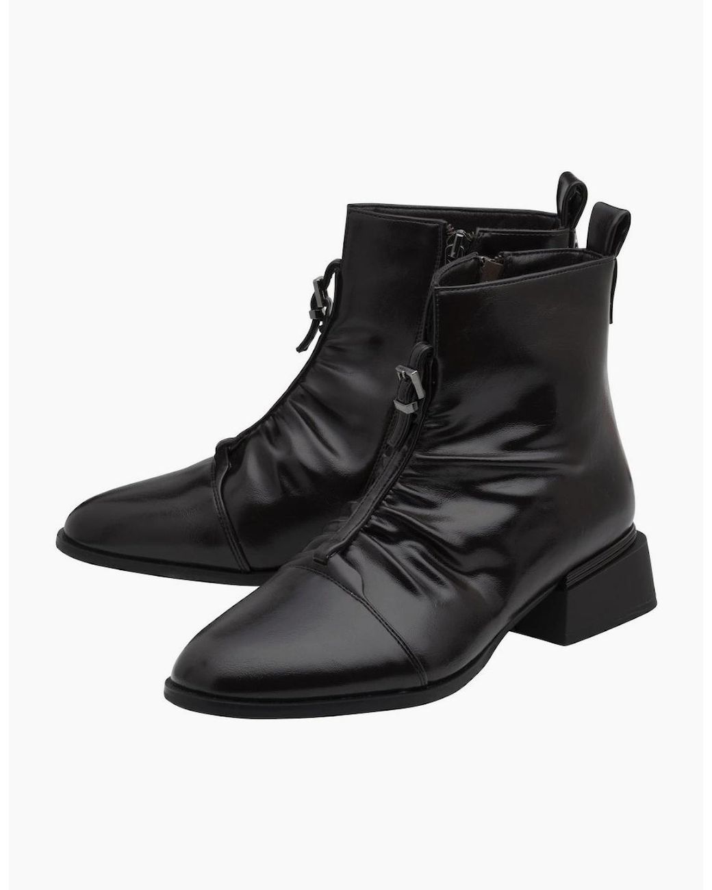 Lotus Black Tarni Ankle Boots