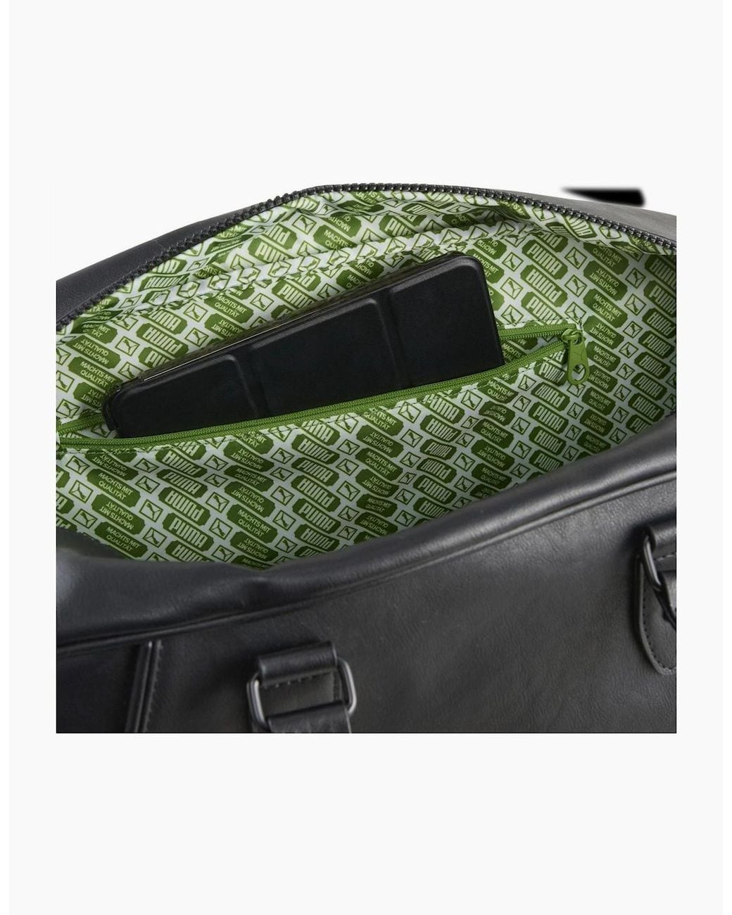 PUMA Black Archive Grip Bag Holdall for men
