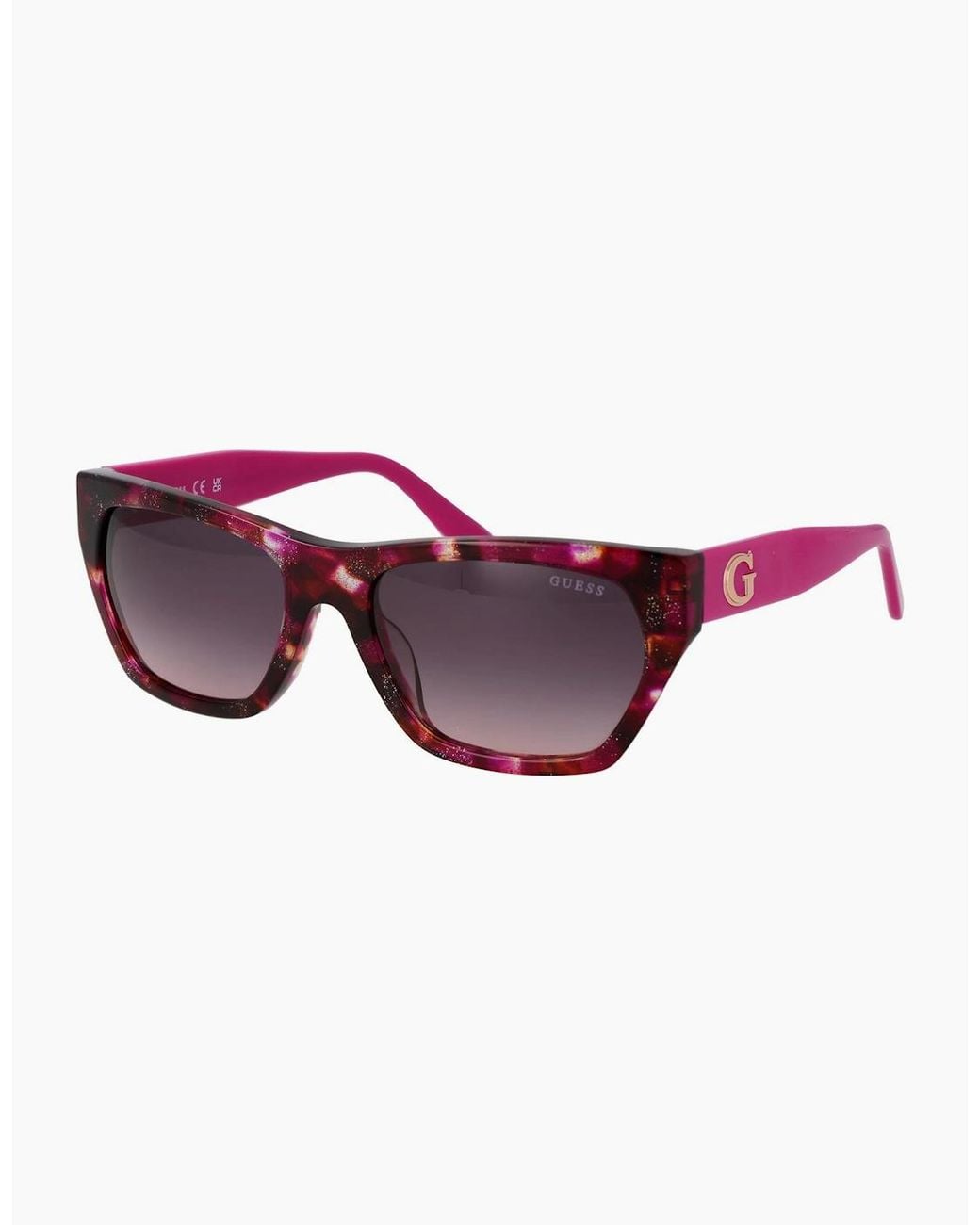 Guess Purple Sunglasses Gu00203-H 78F 56
