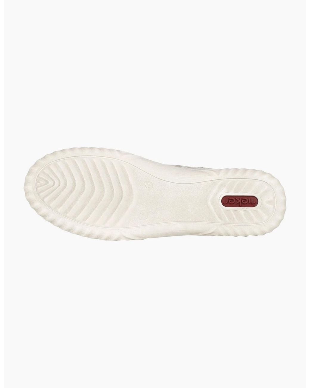 Rieker White Norma Trainers