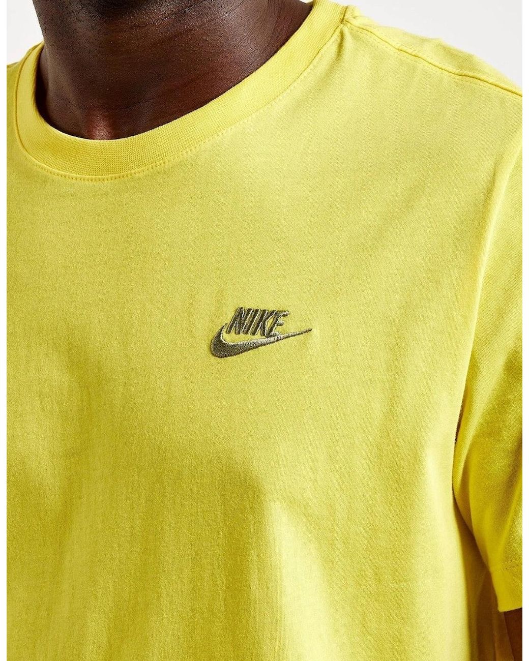 Nike Yellow Core T-Shirt for men