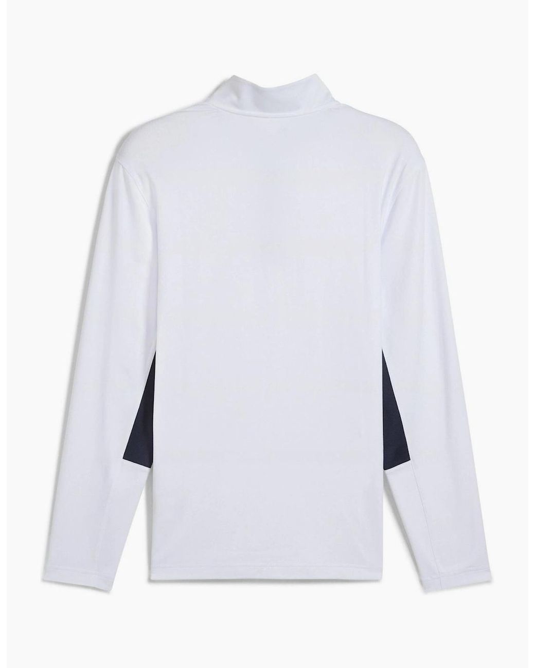 PUMA Blue Pure Quarter Zip Pullover Jumper for men