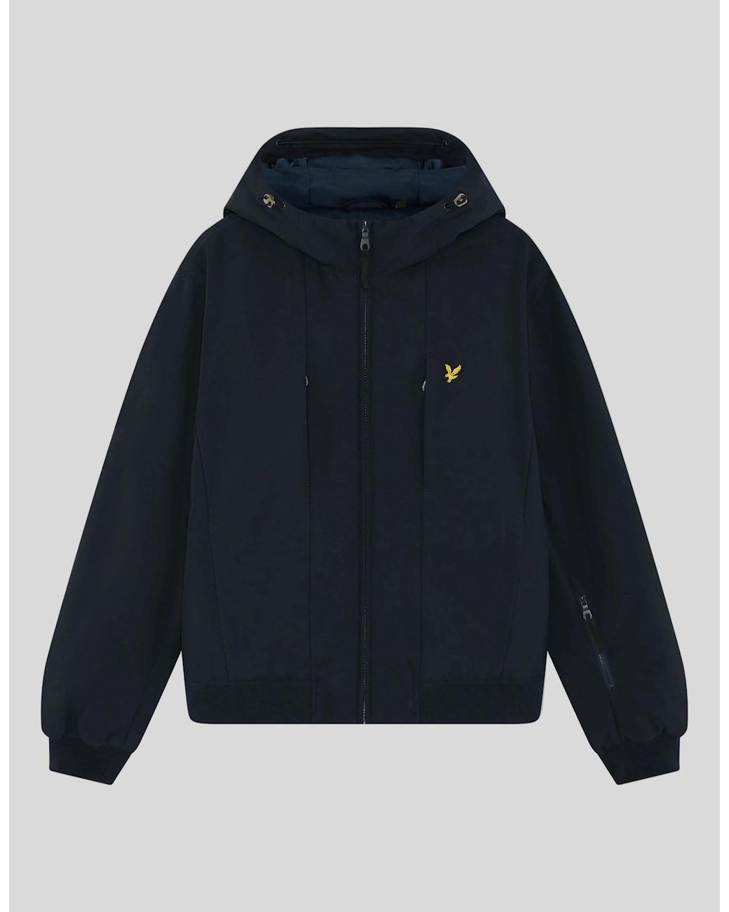 Lyle & Scott Blue Padded Softshell Jacket for men