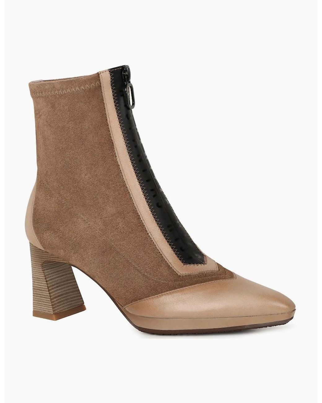 Hispanitas White Atlanta Ankle Boots