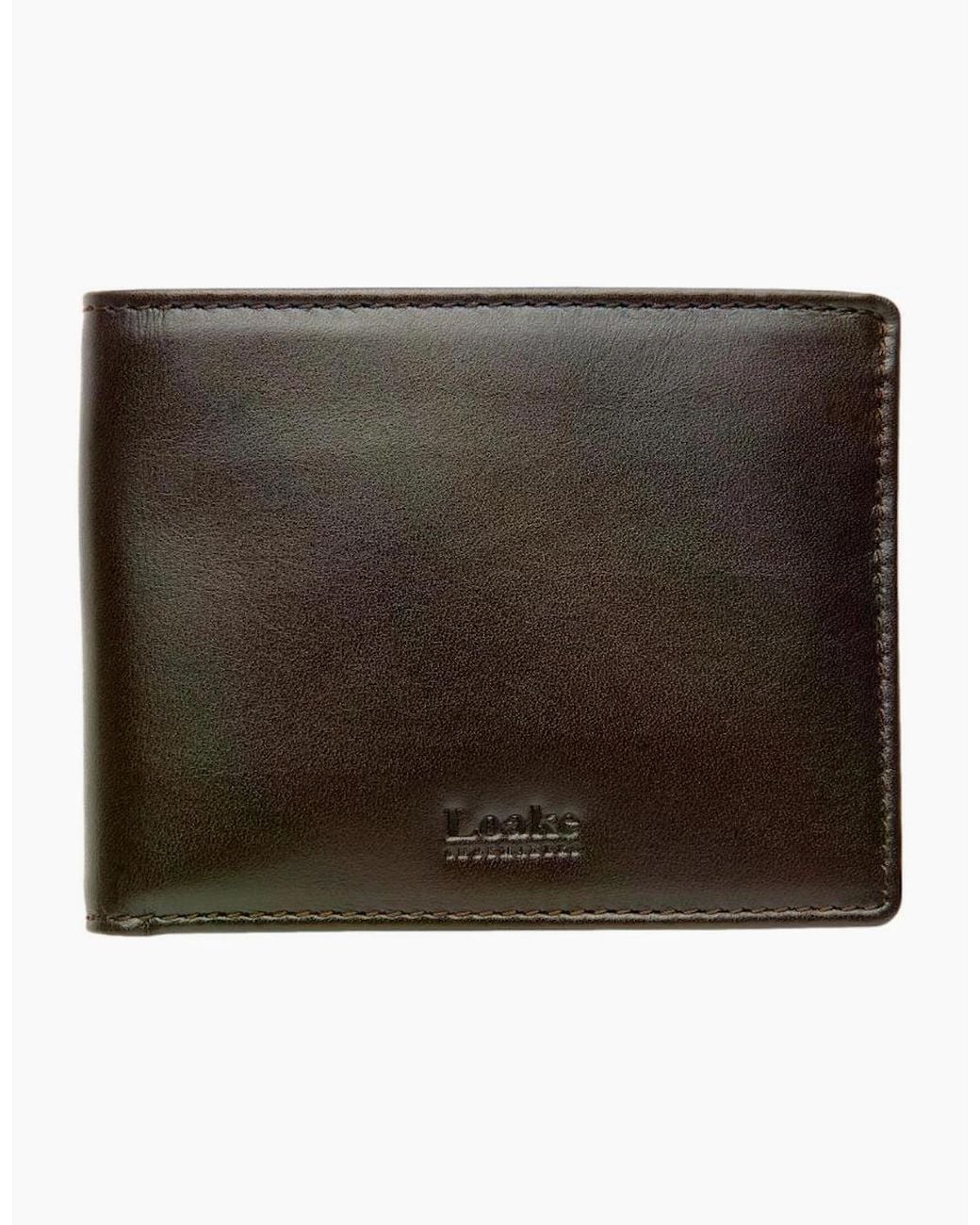 Loake Black Aldgatev Wallet Dark for men