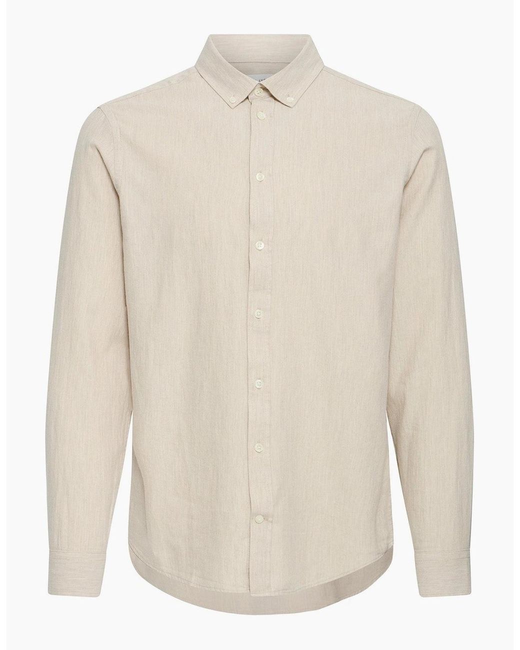 Casual Friday White Anton Fil A Fil Shirt for men