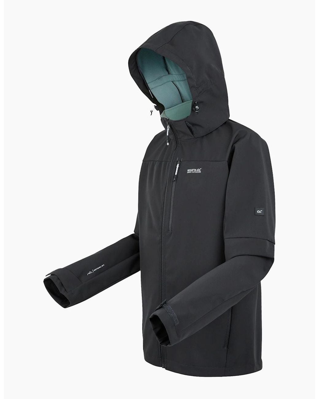 Regatta Gray Arana Waterproof Soft Shell Jacket for men