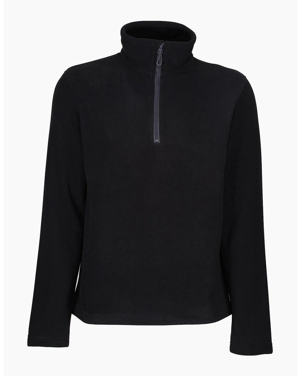 Regatta Black Professional Recycled Half Zip Fleece for men